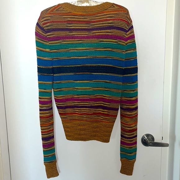 MISSONI cardigan (fits like a small but the shoulders-/arms fit more like Med). - Picture 3 of 11